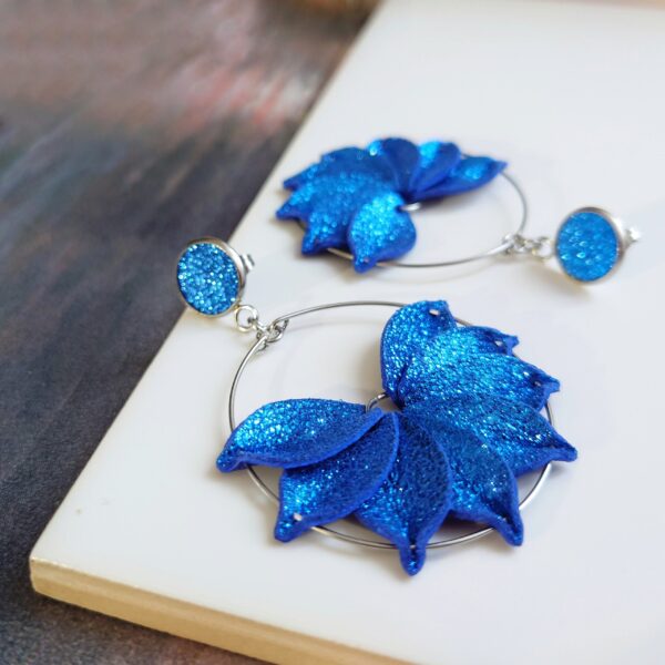 PLUMERIA EARRINGS