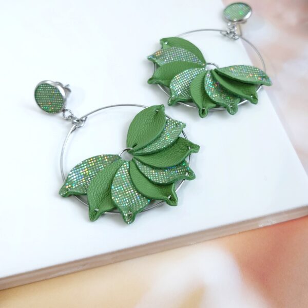 PLUMERIA EARRINGS