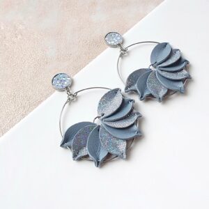 PLUMERIA EARRINGS